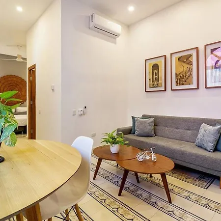 L1-cm Loft In Getsemani With Air Conditioning Pool And Wifi Cartagena
